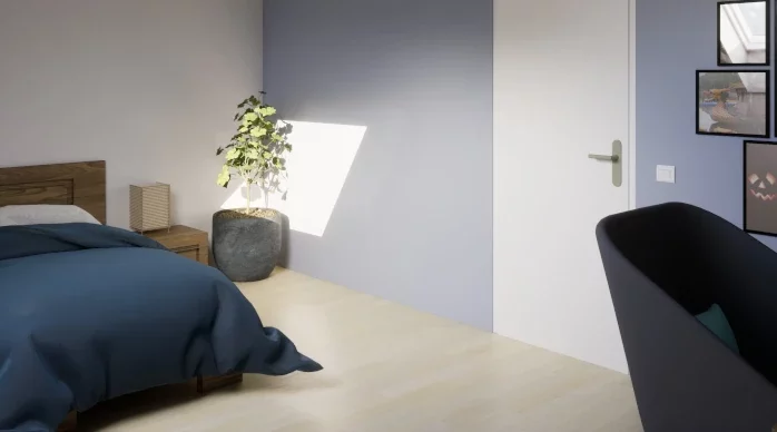 Projection d'une future chambre